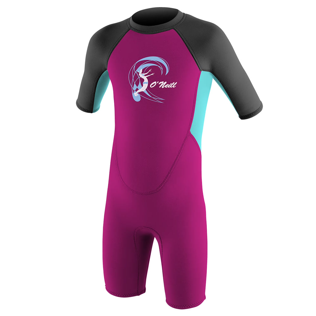 Toddler 2mm Back Zip Short Sleeve Spring Wetsuit K61365