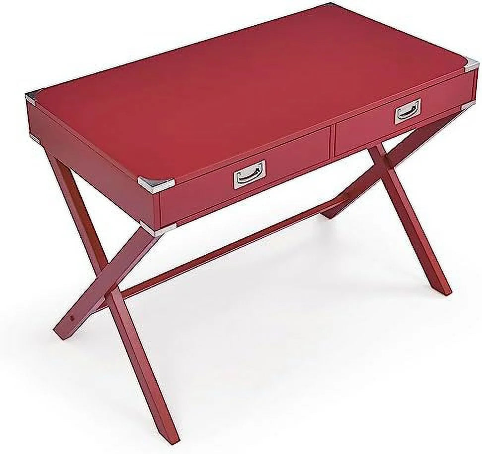 White Computer Desk with Drawers K9056