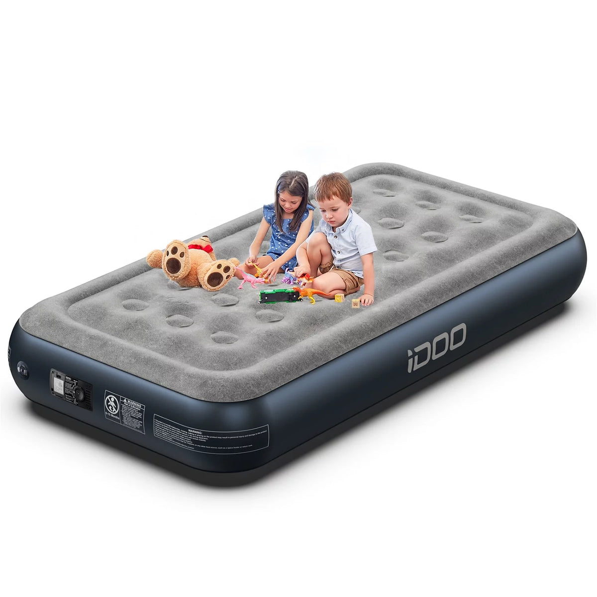 13'' Twin Inflatable Air Mattress with Built-in Pump O73368