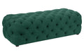 Blue Tufted Bench G73915