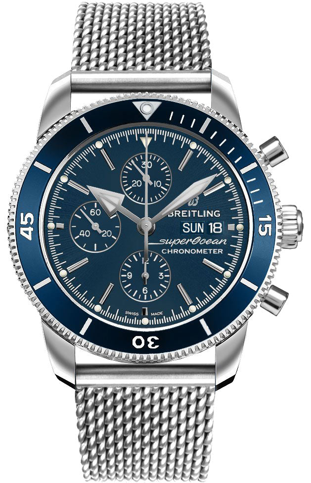 Chronograph Blue Dial 44mm U79034