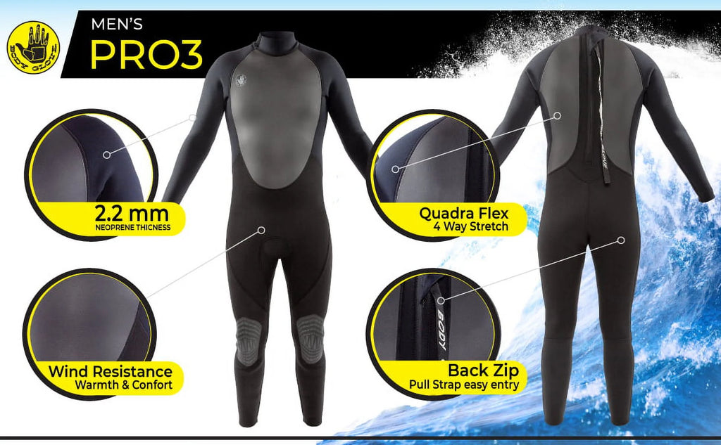 3/2mm Back Zip Full Suit J363902