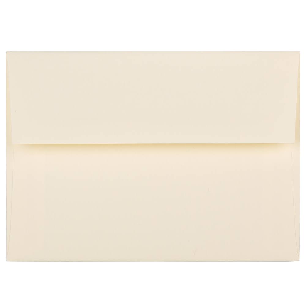 A6 Invitation Envelopes, 4.75 x 6.5, Ivory Laid, 1000/Carton M67494
