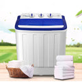 Portable Twin Tub 16.6lbs Washer & Dryer, White G795