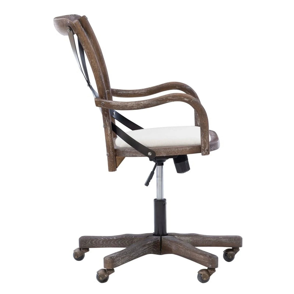 Adjustable Swivel Brown Office Chair A972