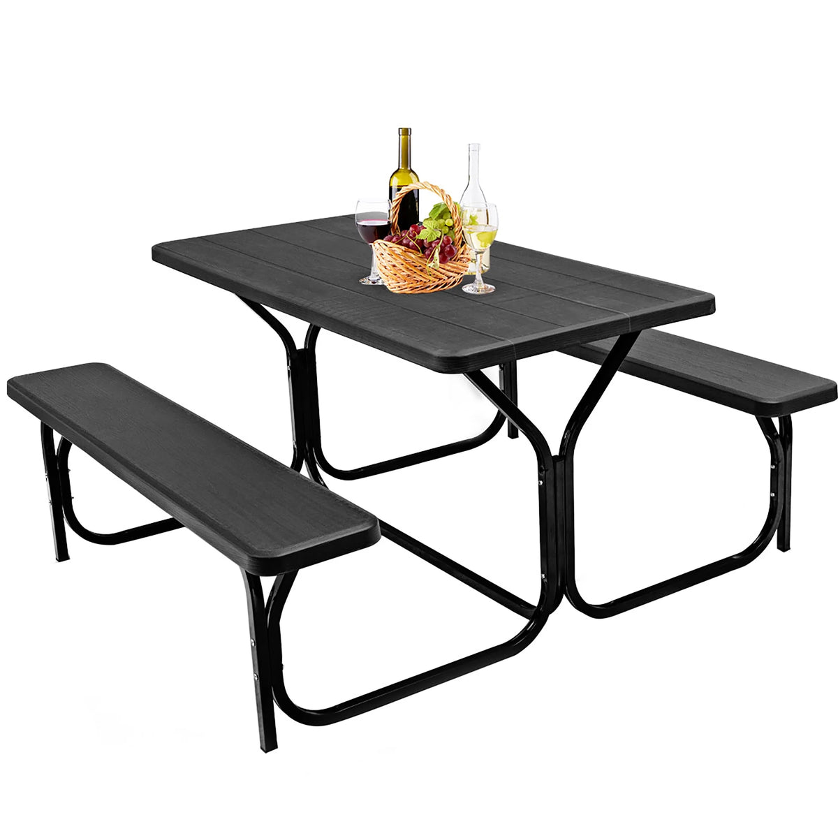 Green Picnic Table Bench Set L1145