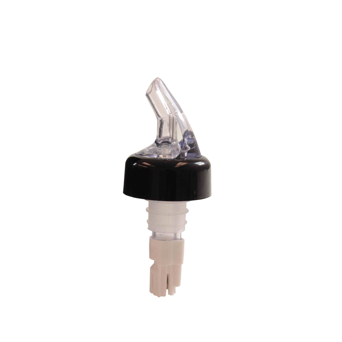 White 2 oz Measured Liquor Pourer Pack of 12 W525