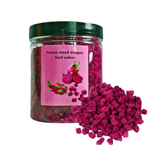 Freeze Dried Dragon Fruit Cubes No Sugar Added 3.5oz F81279