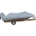 Grey Poly-Guard Boat Cover for 18.5 Wide Bass Boats Q939716