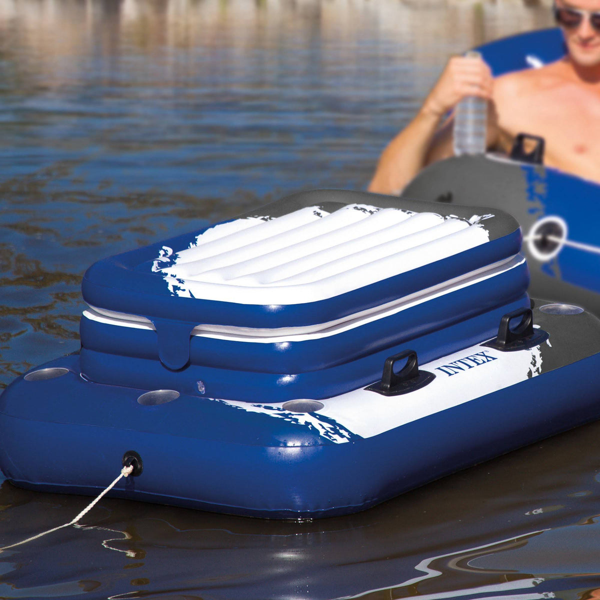 72 Can Cooler Float + River Run Tube (4 Pack) O720