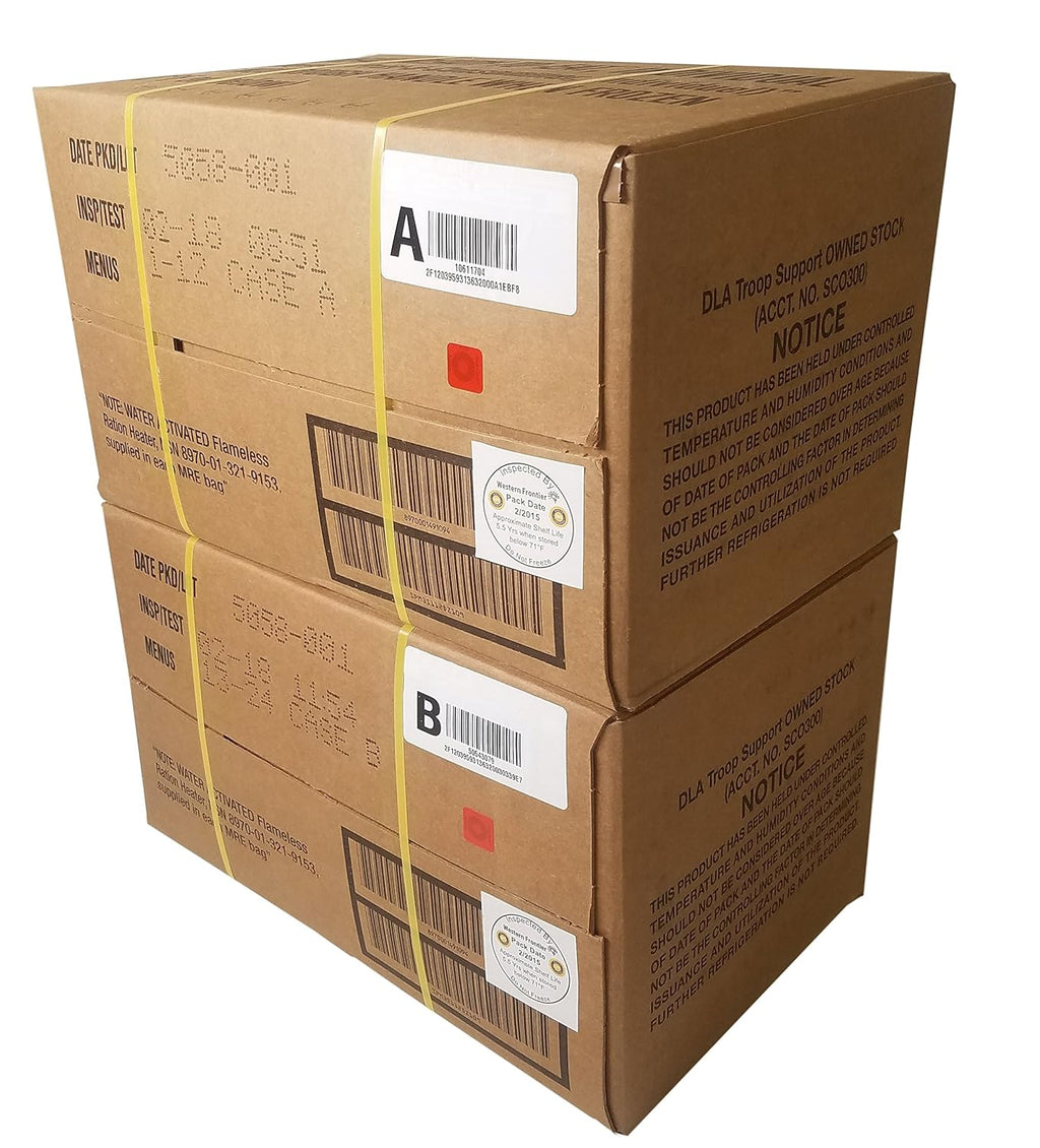 24 Meals Military Surplus Meal Ready to Eat P204