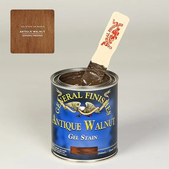 Antique Walnut Oil Based Gel Stain, Quart E49533