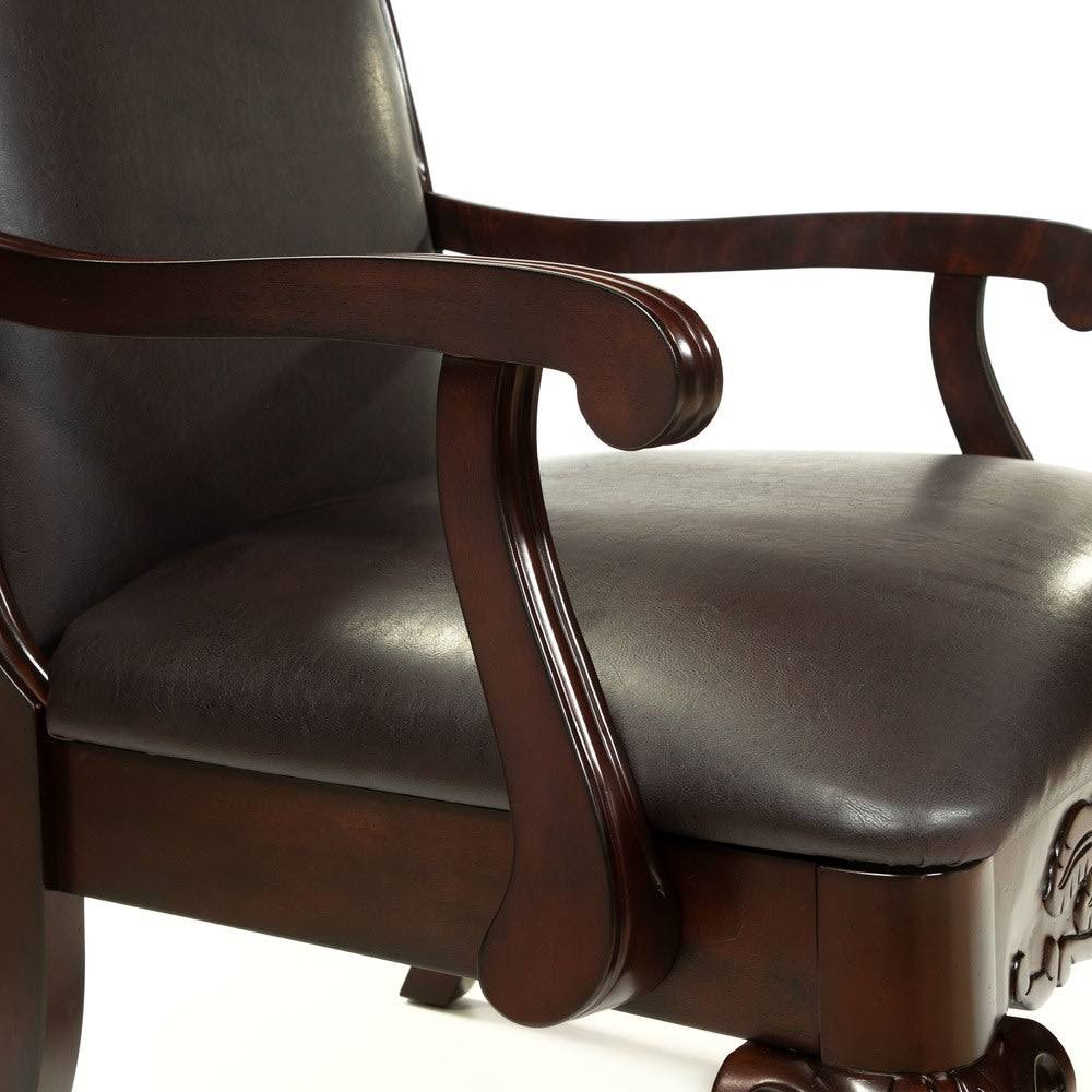 Dark Cherry Accent Chair Y946603