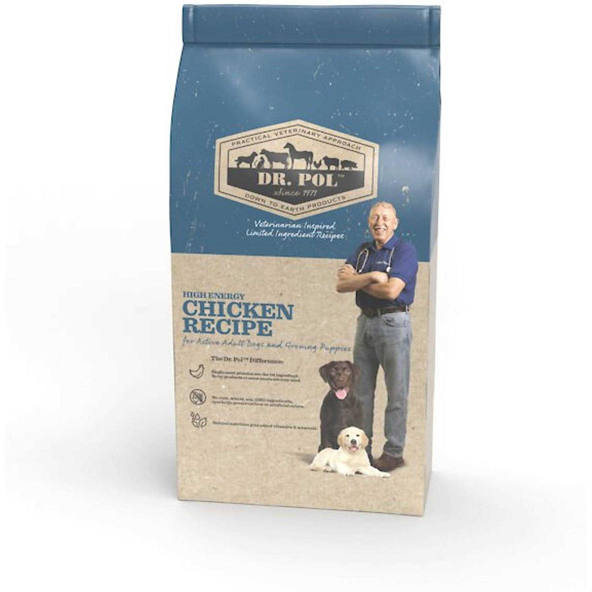 High Energy Chicken Recipe Dry Dog Food S5677