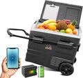 Battery Operated Portable Camping Fridge with Wheels J5817