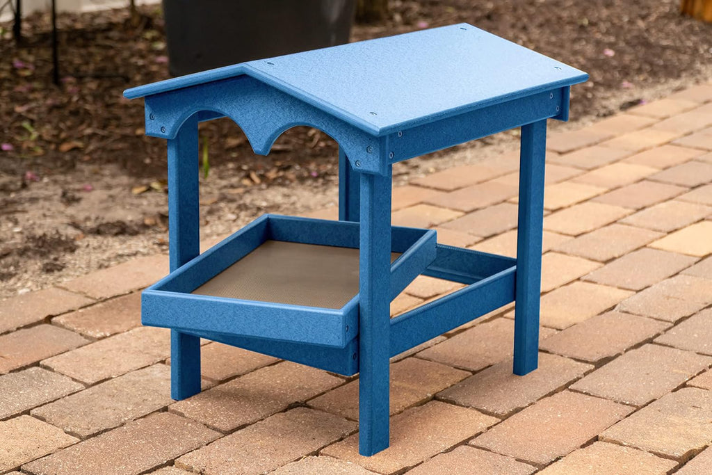 Large Covered Ground Feeder with Removable Tray R6441