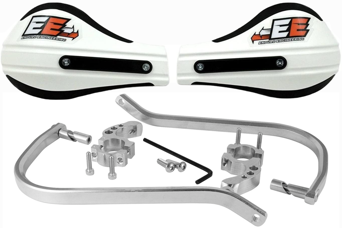 White Debris Deflectors for 1 1/8" Bars H76046