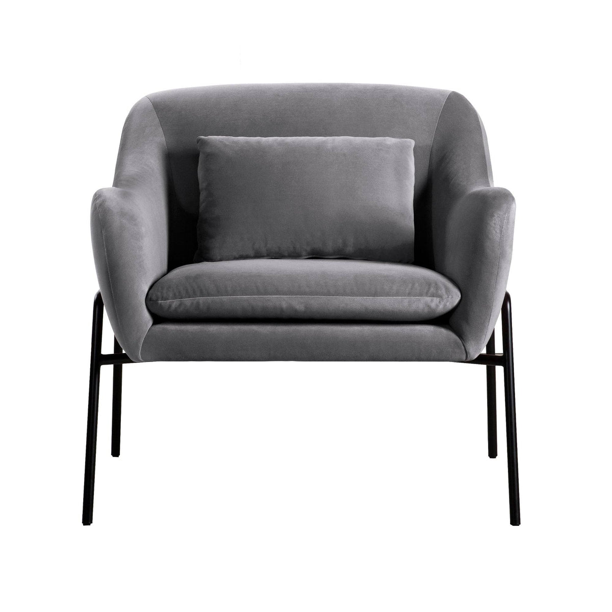 Blue Velvet Accent Chair G200