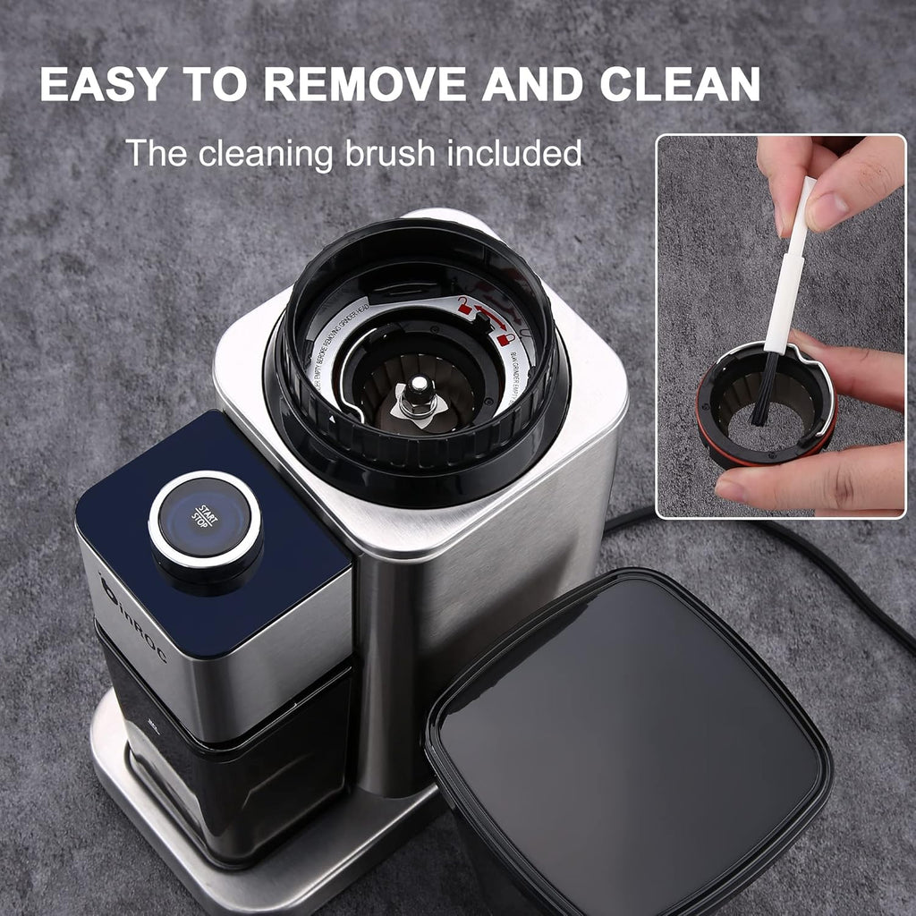 Conical Burr Coffee Grinder with 48 Grind Settings F95346