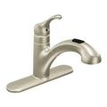 Single-Handle Pullout Kitchen Faucet Stainless B875