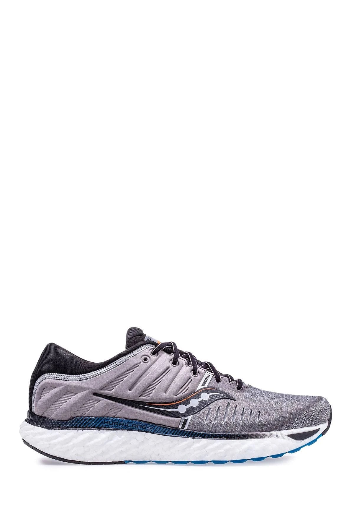Men's Grey Black Running Shoes H178