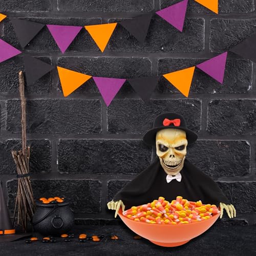 Animatronic Halloween Candy Bowl E673