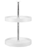 Almond 18 in. Polymer Lazy Susan Set G1184