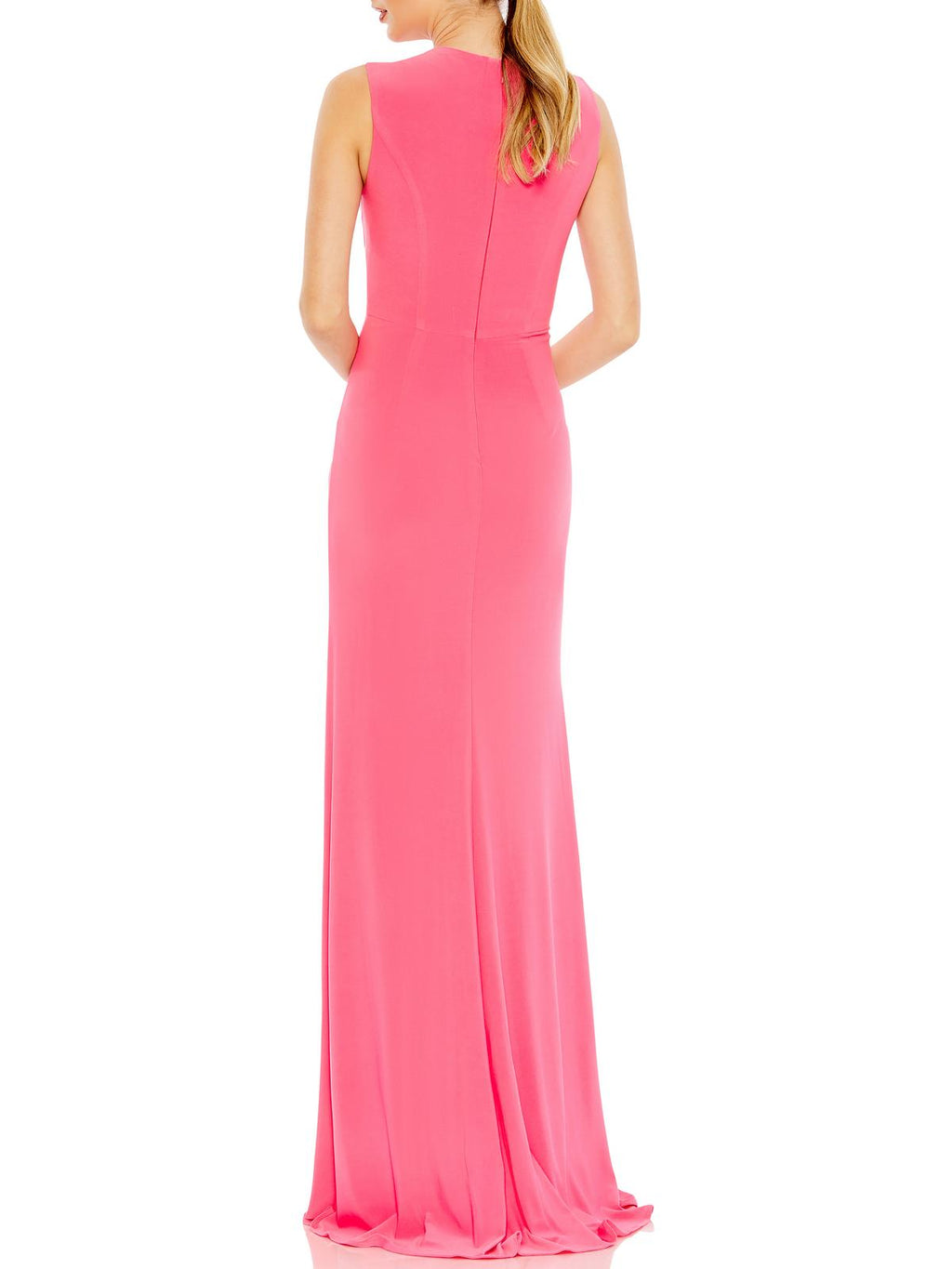 Faux Wrap Maxi Evening Dress C146536