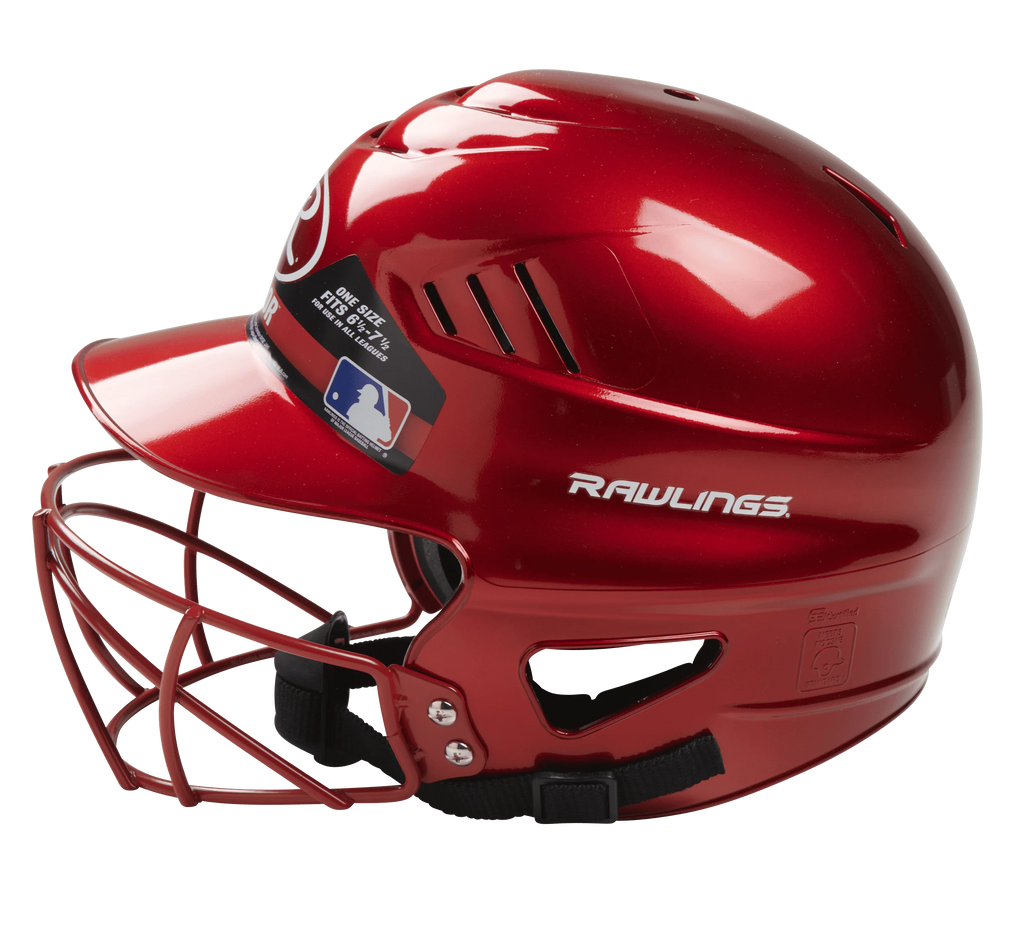 Matte Black Adult Batting Helmet V992