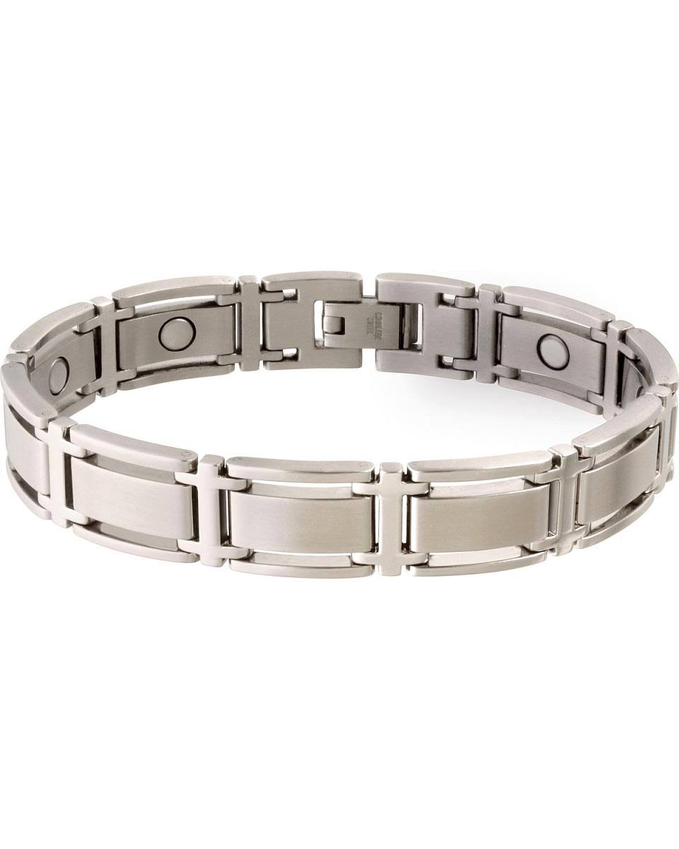Silver Magnetic Bracelet U2361