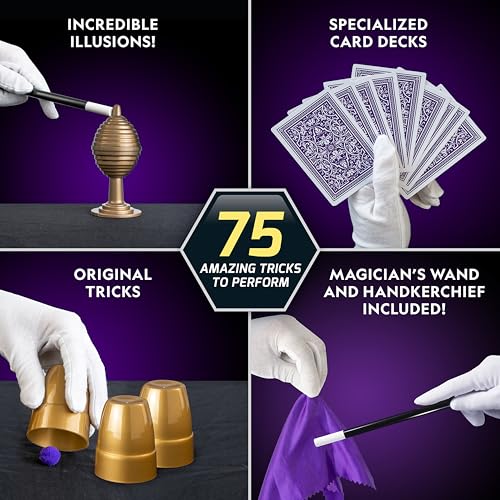 Magic Kit - 45 Magic Tricks for Kids E9886