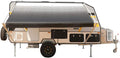 Black 12x8 Ft Retractable RV Trailer Awning G93052