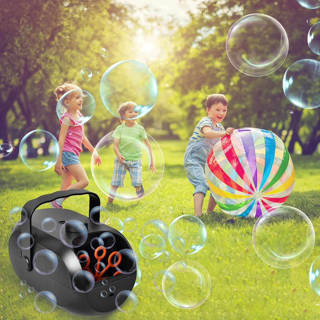 Portable Rechargeable Bubble Machine V618778