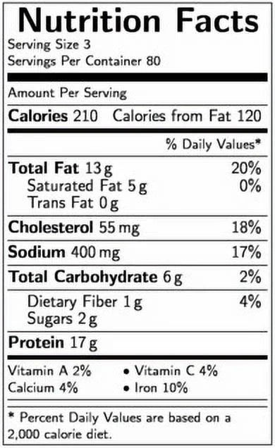 Country Style Cooked Meatloaf Slice, 3 Ounce K9322