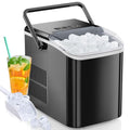 Portable Self-Cleaning Countertop Ice Maker 26.5Lbs/24H Black V957