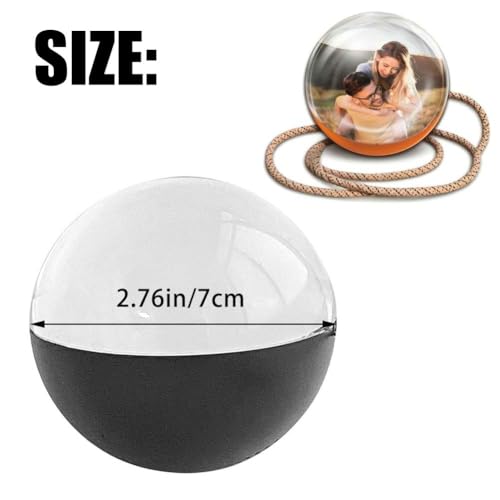 Black USB Rechargeable Memory Sphere Lamp T30549