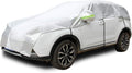 Half Car Cover with Cotton Waterproof Universal Fit Hatchback Length 158'' to 173'' N789610