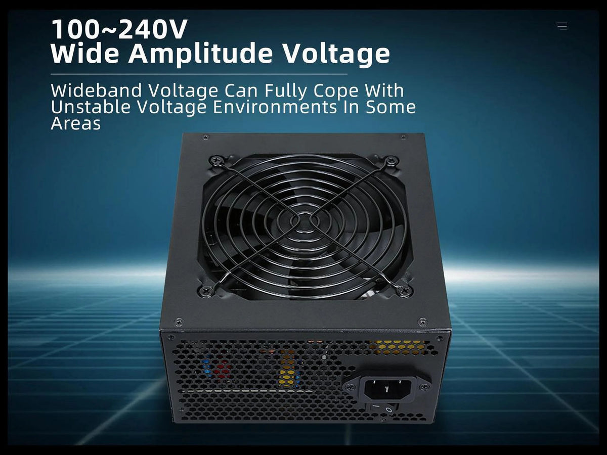 550W 80+ Gold ATX Power Supply Black U881940