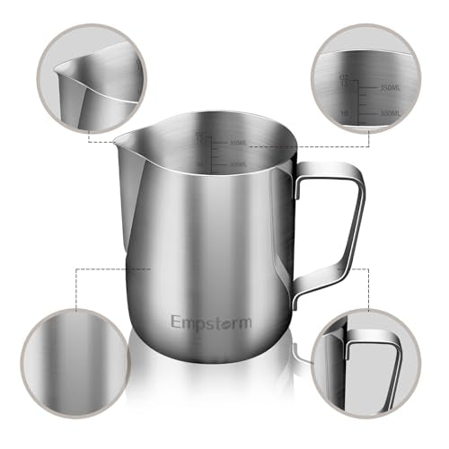 Compact Espresso Coffee Machine with Milk Frother Steam Wand X70755