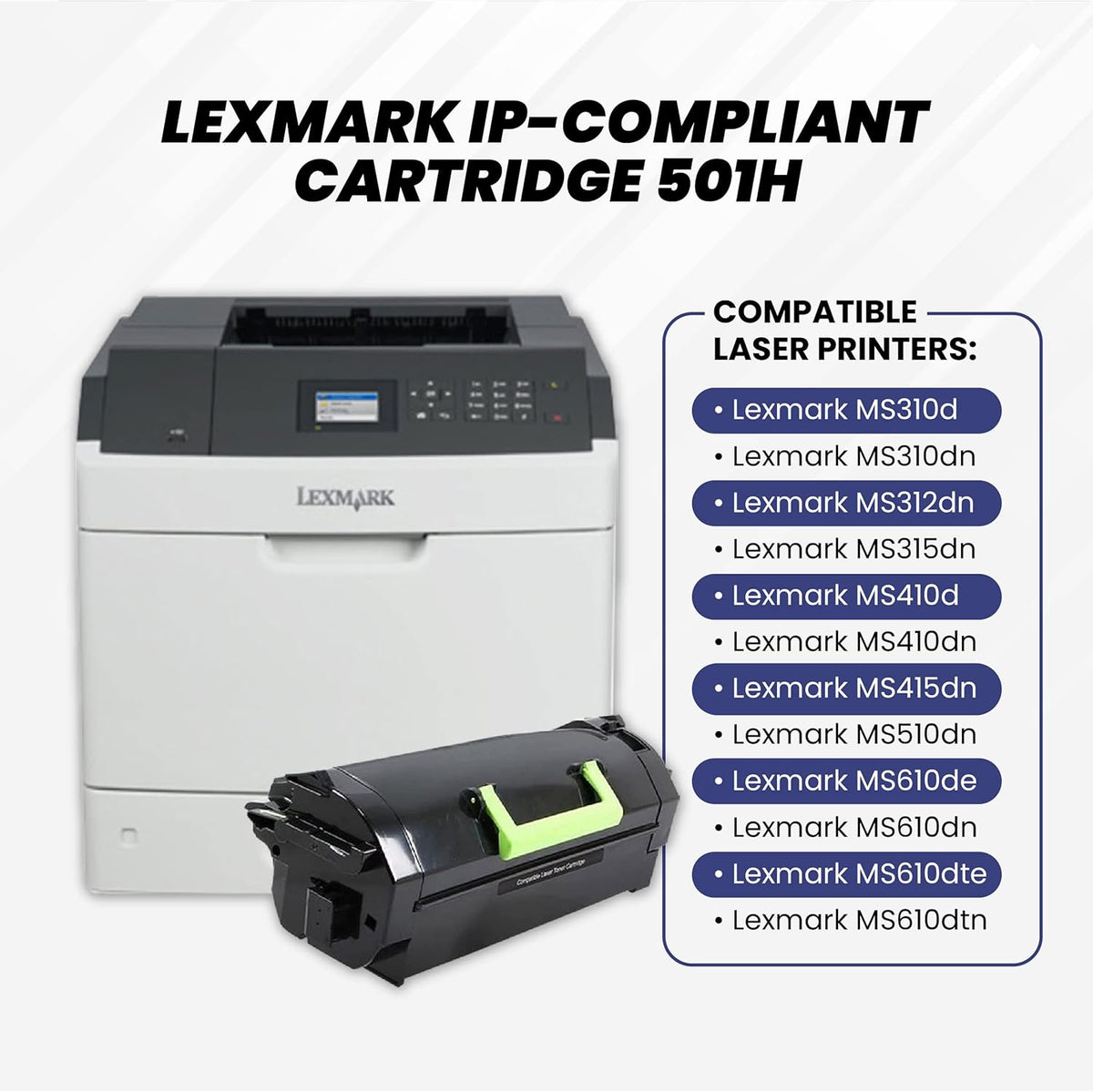 High Yield IP-Compliant Cartridge, 5,000-pgs R7492