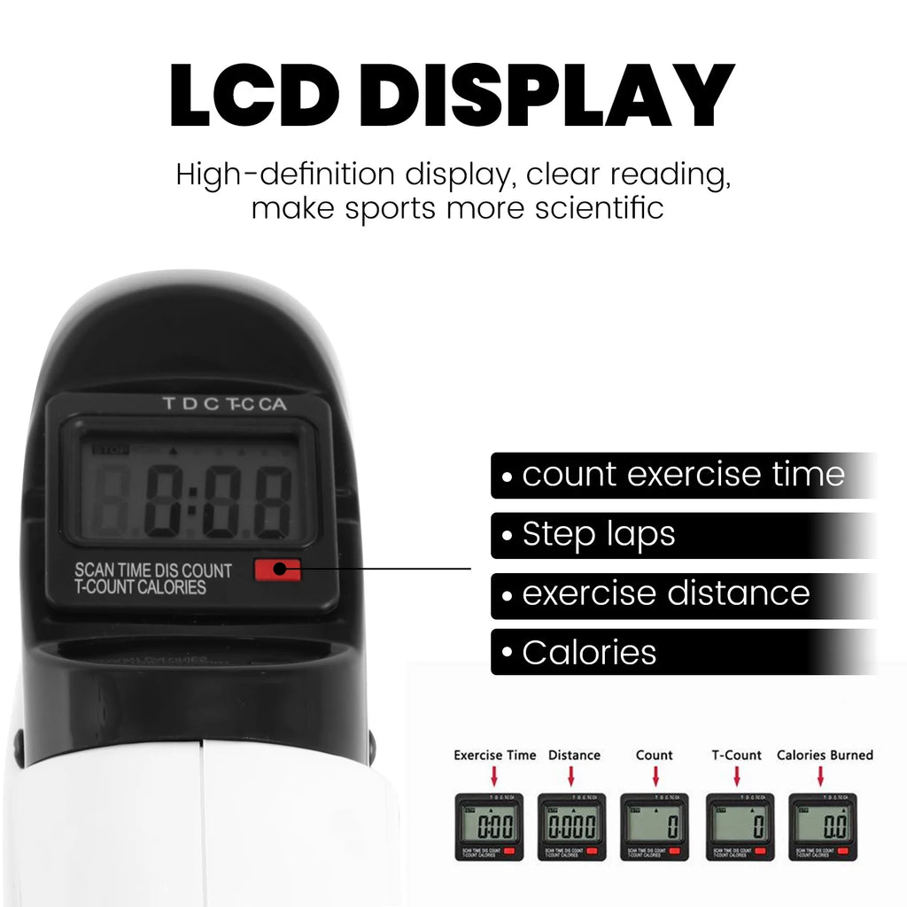Desk Bike Pedal Exerciser with LCD Screen Display R848