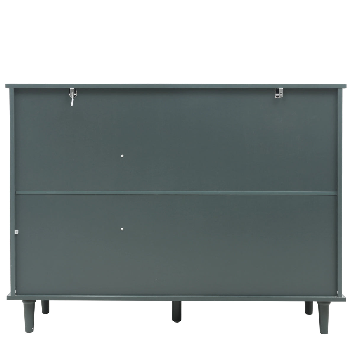 Dark Green 3 Door 3 Drawer Sideboard Storage Cabinet M685376