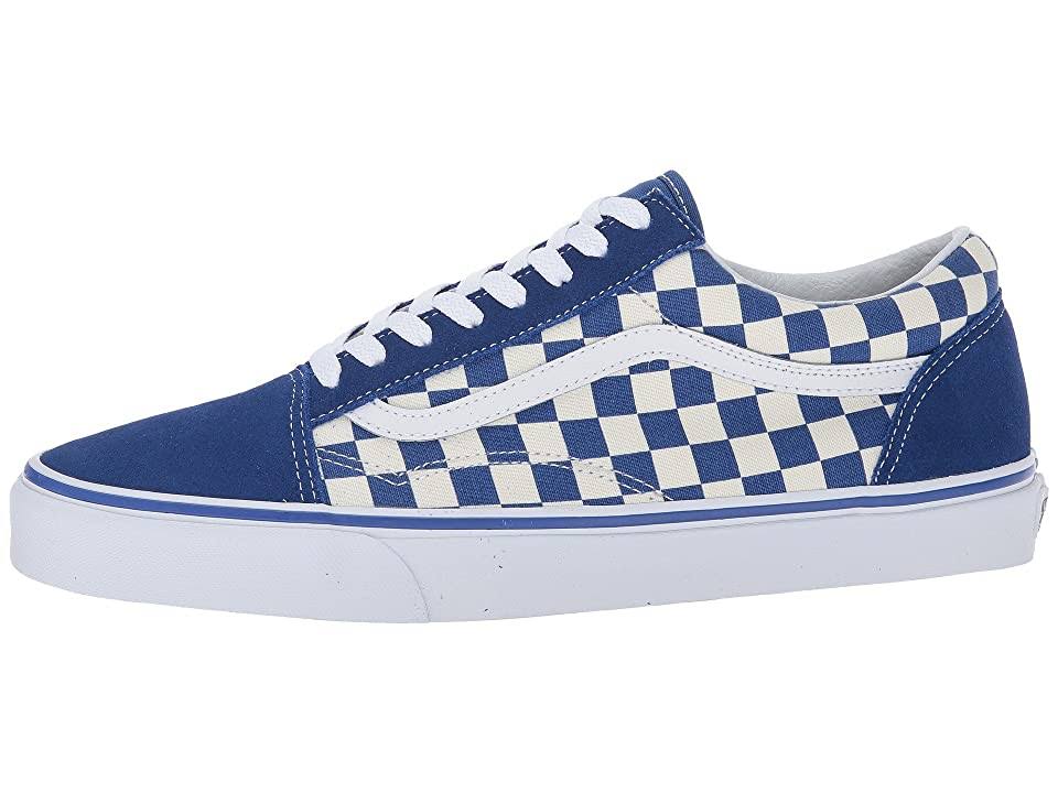 Blue Checkerboard Vans Shoes I7380