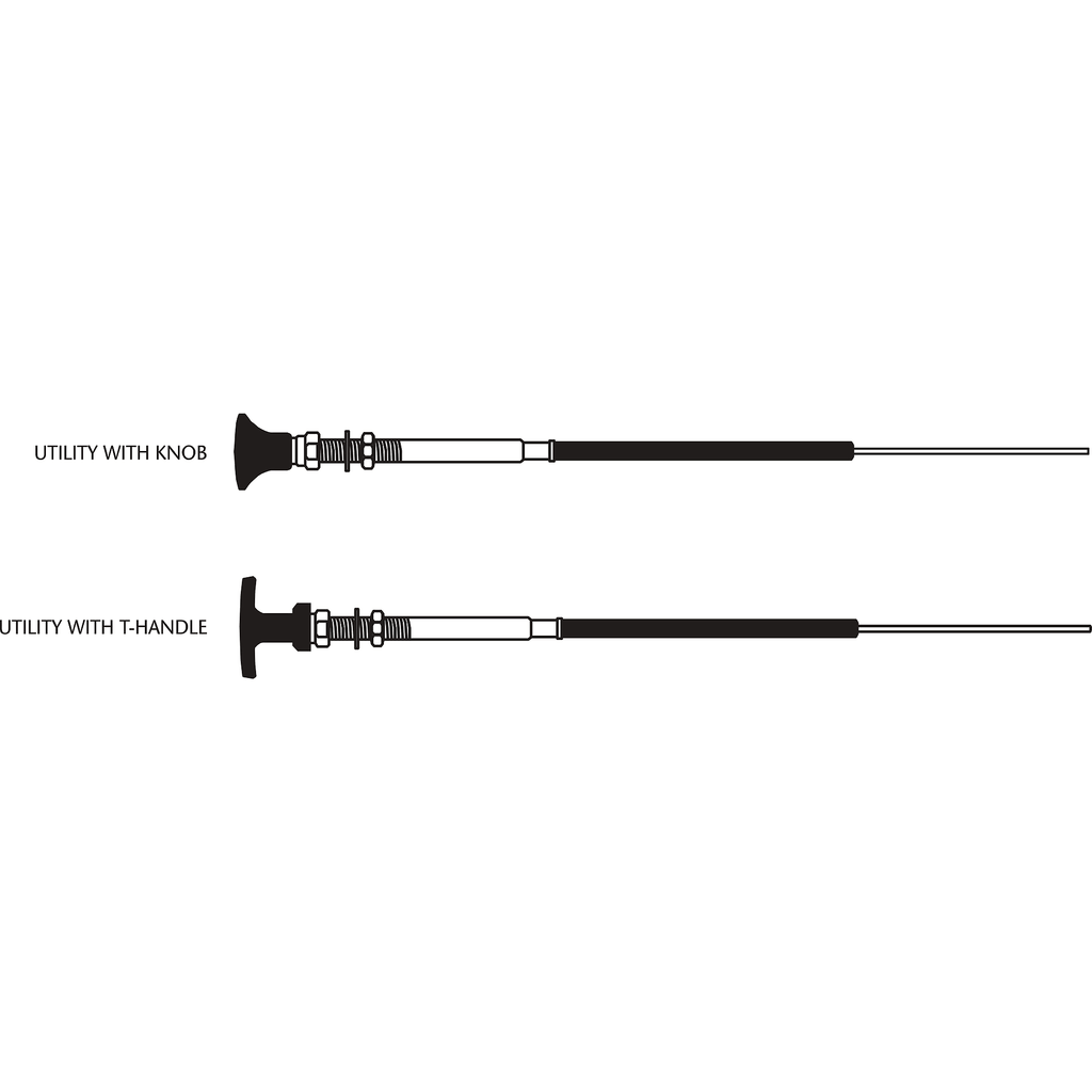33lu Control Cable with Knob/T-Handle M59559