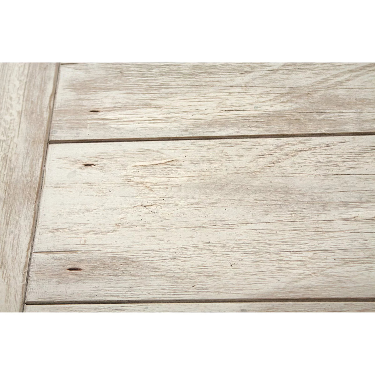 Farmhouse White Wood Coffee Table E9711