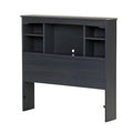 Twin Bookcase Headboard 39in Blueberry V6885