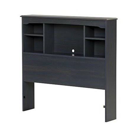 Twin Bookcase Headboard 39in Blueberry V6885