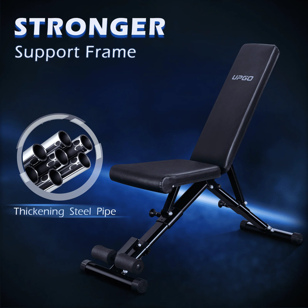 Adjustable Weight Bench with 800 Lbs. Weight Capacity Y5709