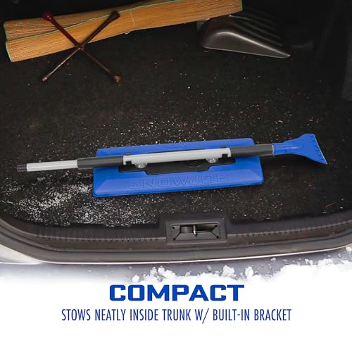 18-Inch Foam Head Snow Broom and Ice Scraper B805221