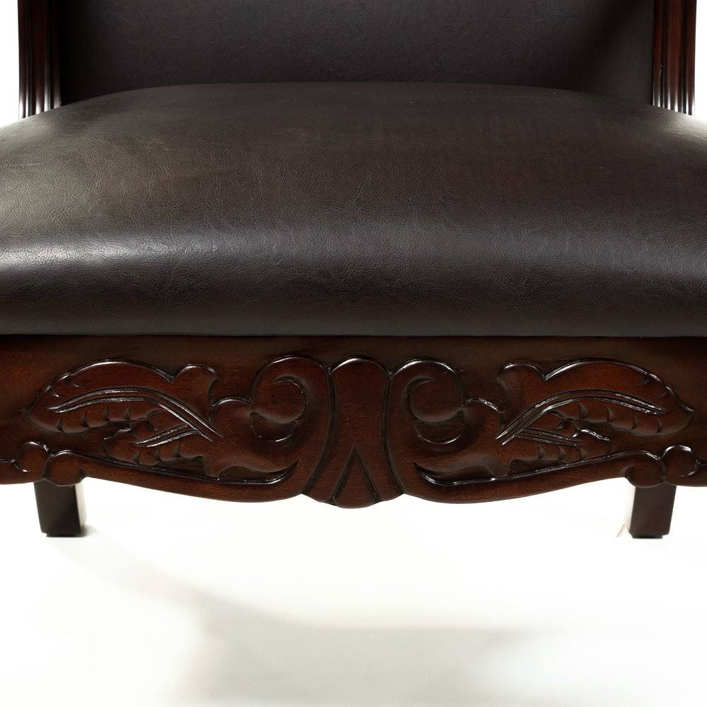 Dark Cherry Accent Chair Y946603